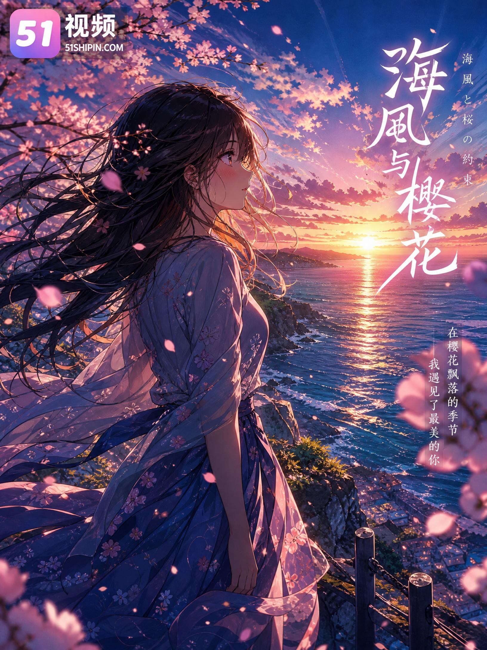 抖音风-海风与樱花抖音风教程