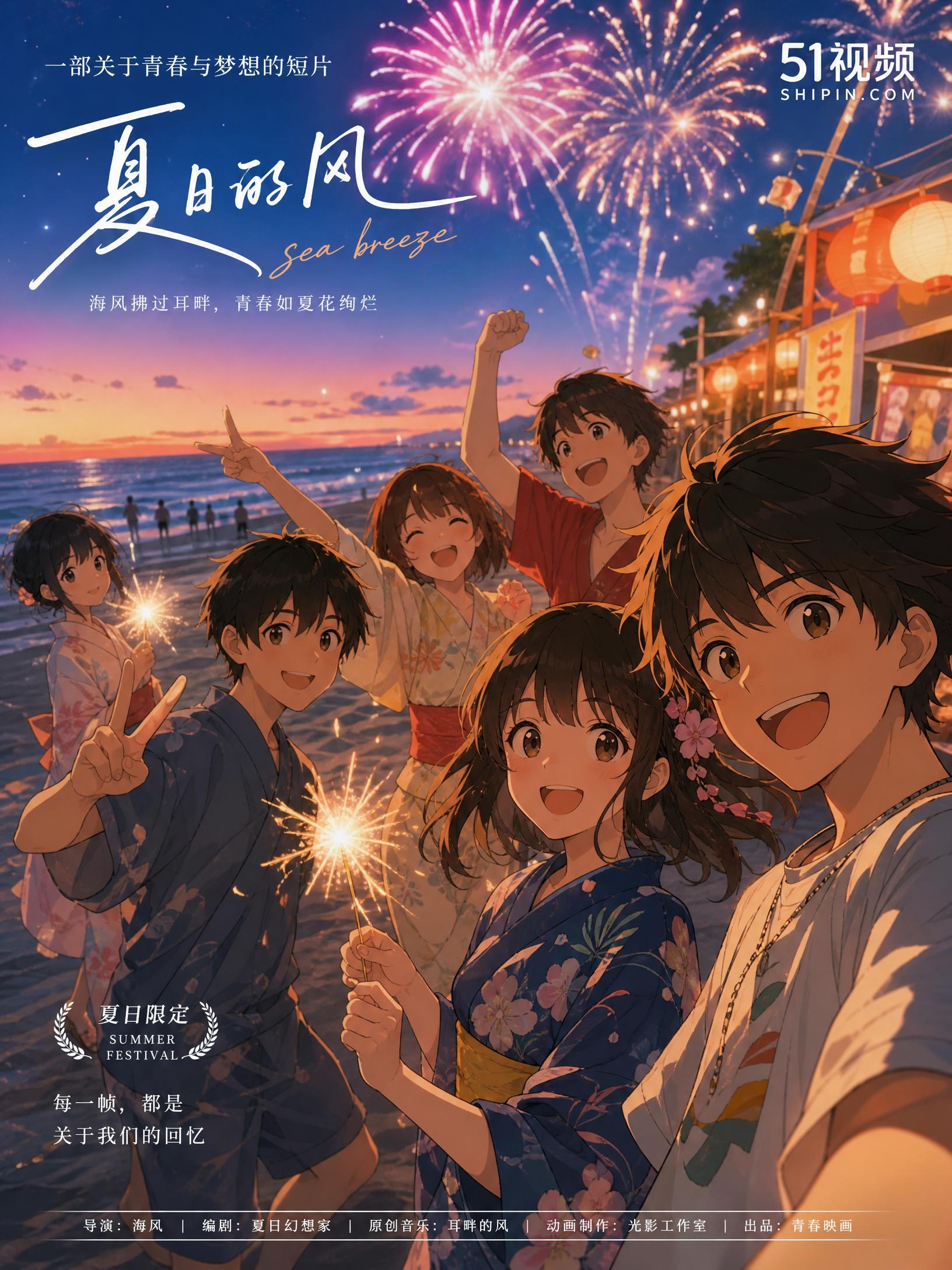 抖音风-夏日的风抖音风教程全集